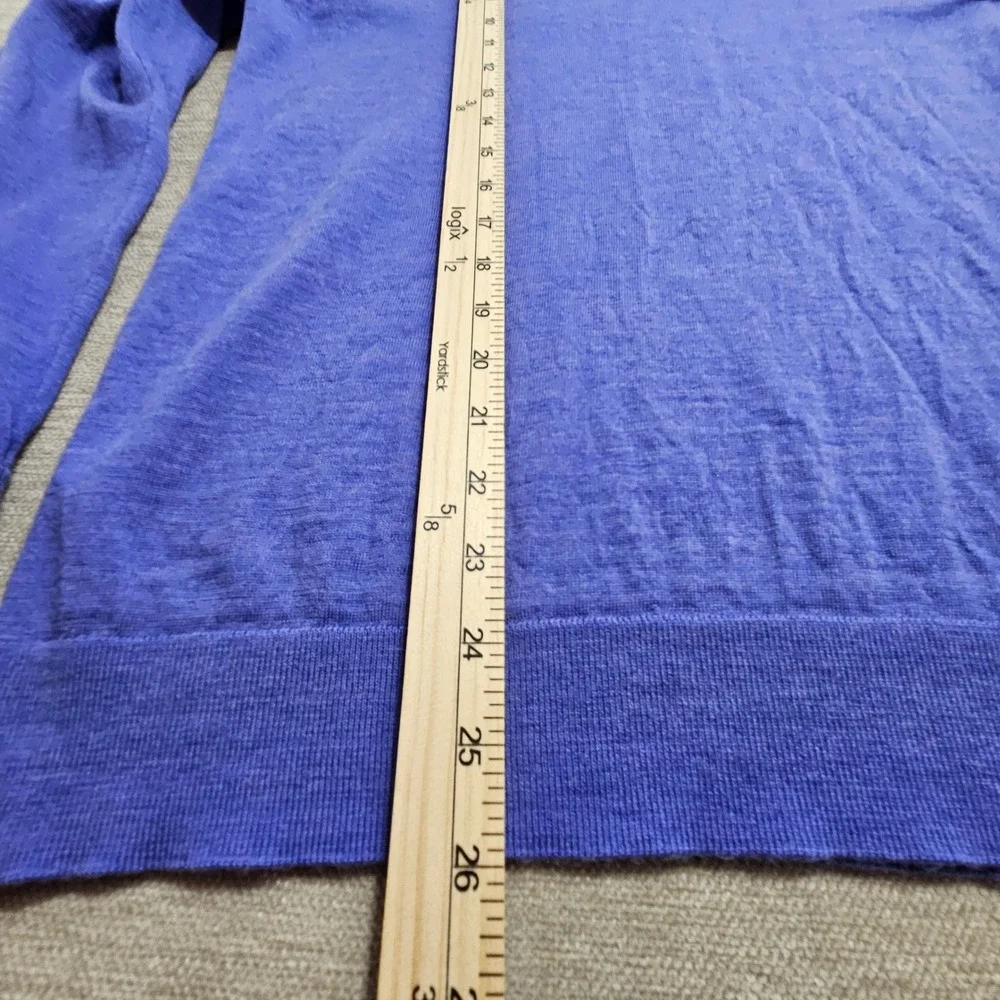 Banana Republic Sweater Mens XL Blue Merino Wool Crewneck Pullover S/878133-09